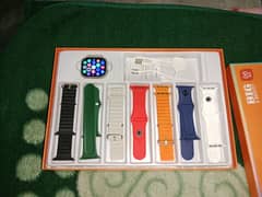 watch ultra (crownQ50) 7 in 1 straps big display