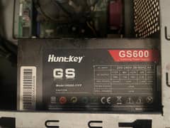 Huntkey GS600 80plus 500 watt Power Supply