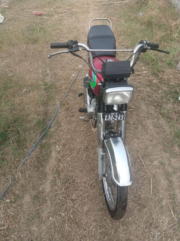 Honda cd 70 Islamabad no 6