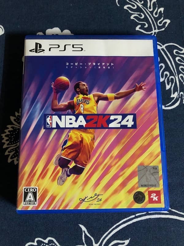 ps5 cd Nba2k24 Kobe Bryant edition 0