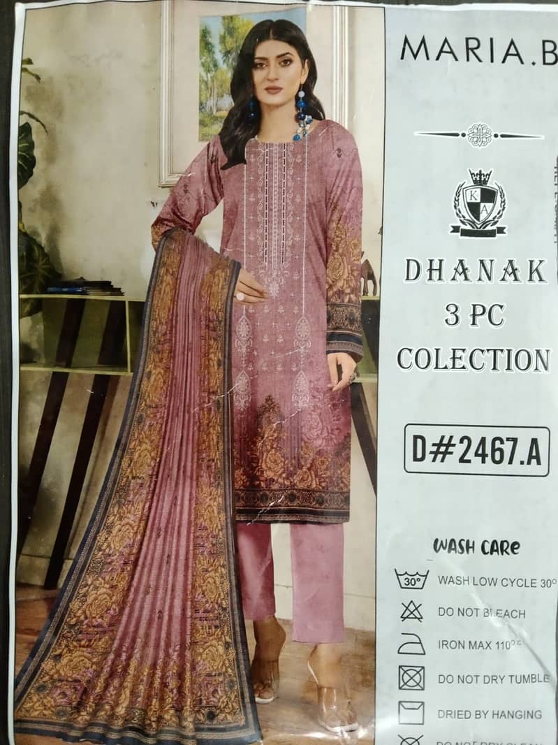 "Radiant Dhanak: The Perfect 3-Piece Suit Set" 0