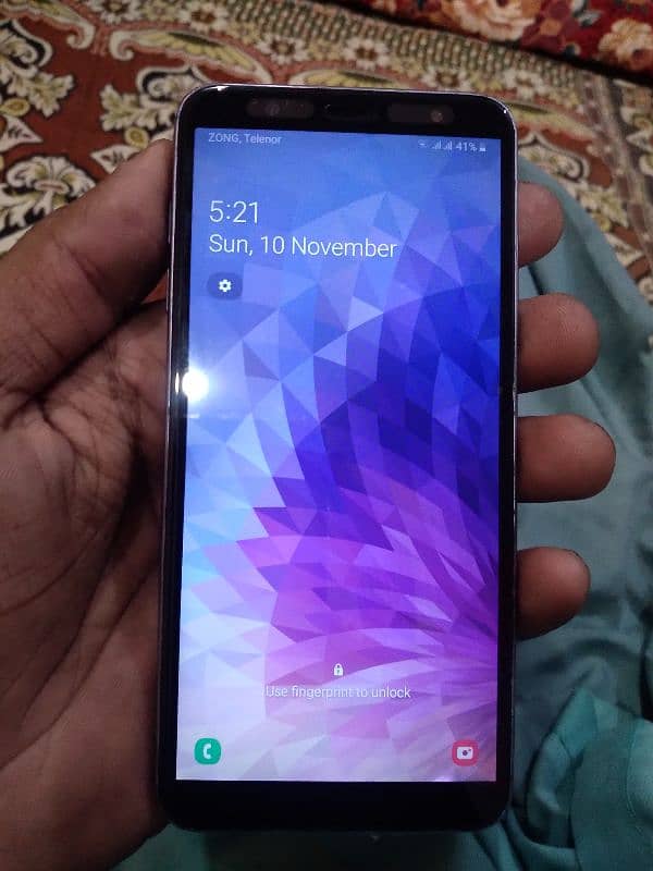 SAMSUNG J8 Mobile 4/64 GB Storage no open no repair all ok 1