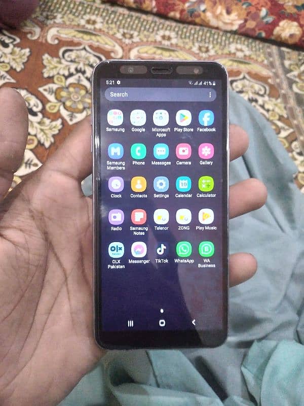 SAMSUNG J8 Mobile 4/64 GB Storage no open no repair all ok 7