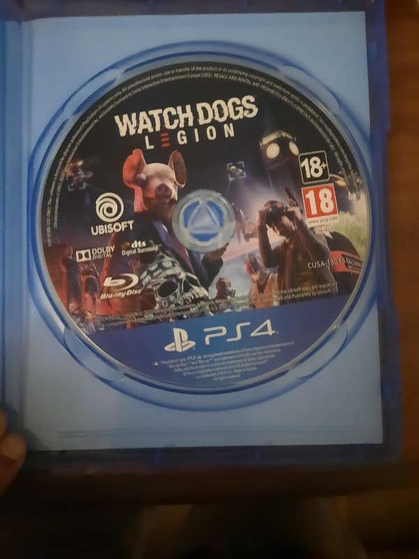 PS4 watch dogs legion resistant editon (unused code) 1