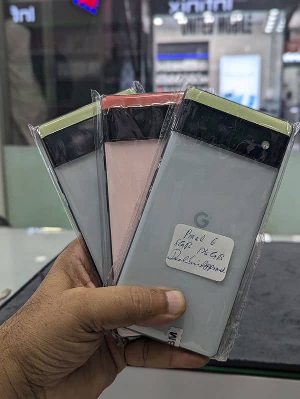 PIXEL 6 and 6 PRO 12GB 128GB AND 256GB DUAL SIM PTA APPROVED 1