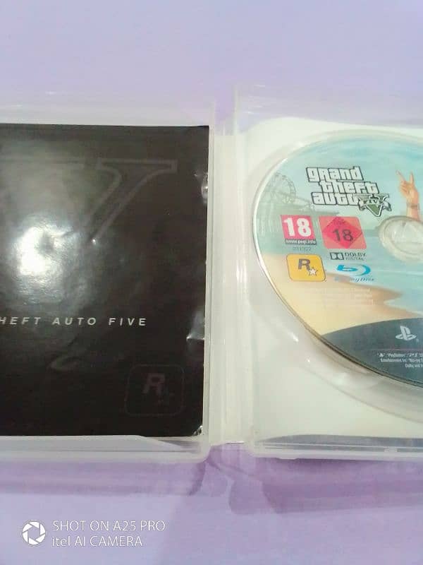 Ps3 gta 5 game dvd 2