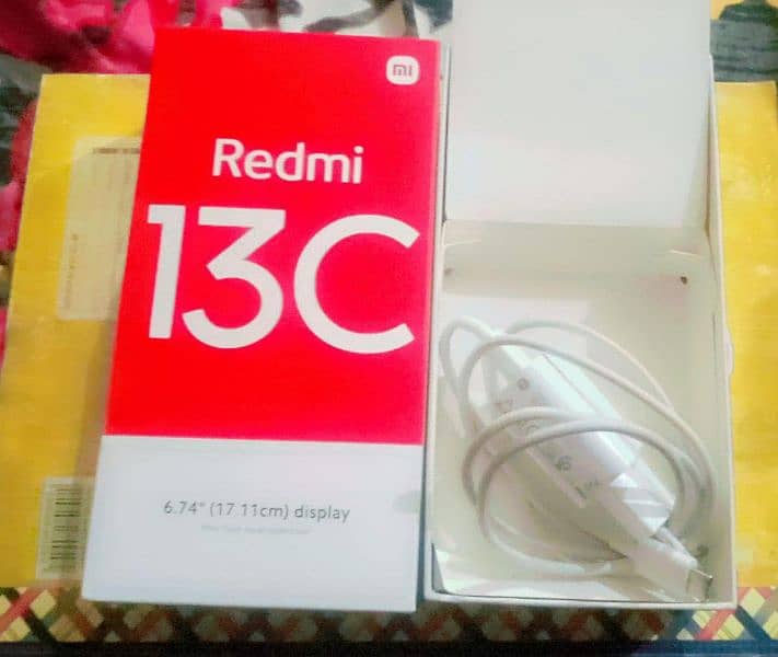 new redmi 13 c only one week used 0