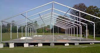 Warehouse structure | Marquee shed | Restaurant moving roof | Car Park