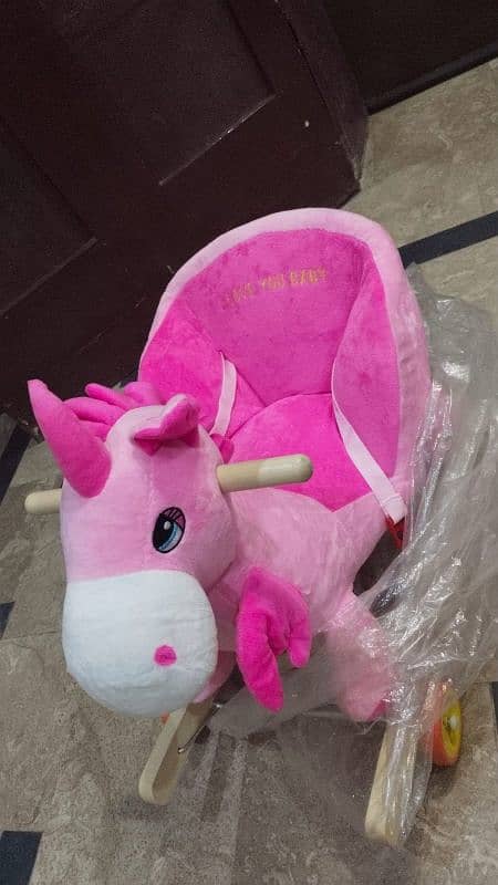 Unicorn Baby Bouncer 1