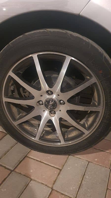 16 Inch Alloys with Nankang Tyres 195/50 R-16 0