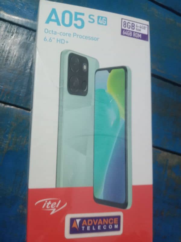 itel A05s 4.64 PTA approved with full Box 3