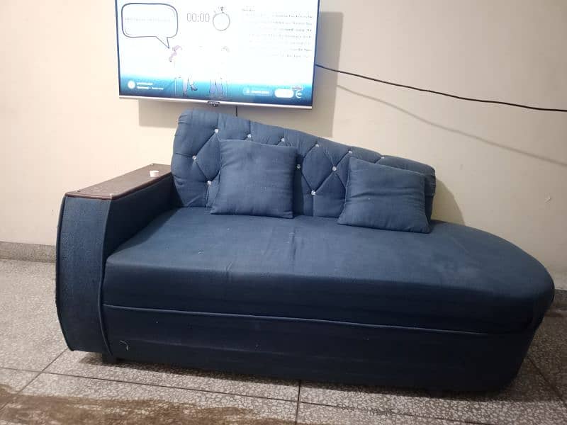 5 seater sofa plus deewan for sale 1