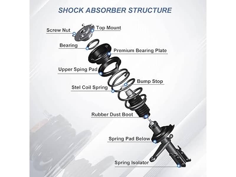 Front Shocks Toyota Corolla 2008-2014 set 4