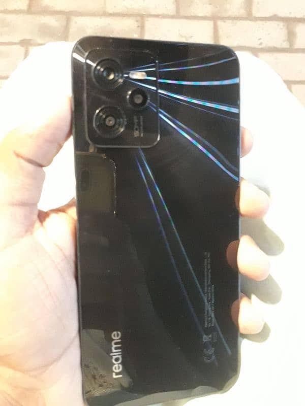 realme c35 mobile good condition ma ha all ok ram 4+4 stroage 128 1