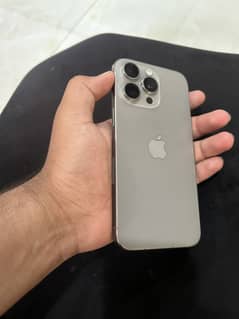 Iphone 15 pro max jv natural titanium