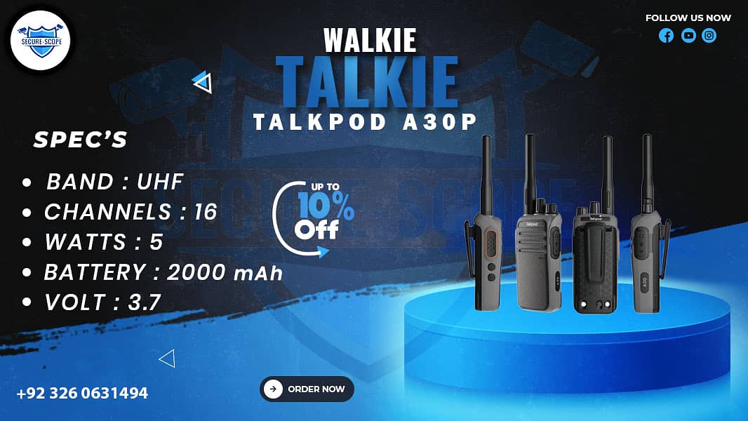 WALKIE TALKIE | Wireless Set | Hiking items | Adventure Gear | BF 888 7