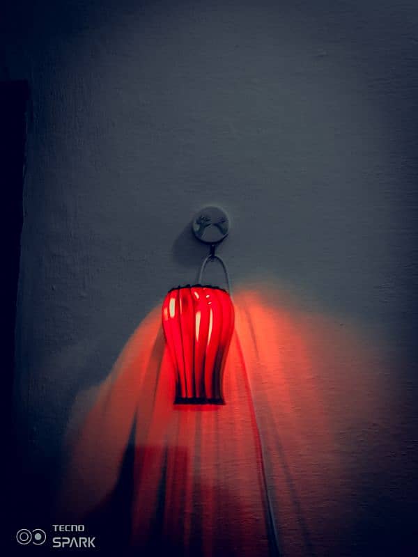 "Red Glow: Shadows and Light" 2