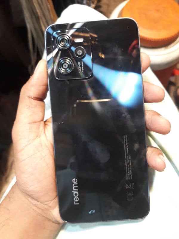 realme c35 mobile good condition ma ha all ok ram 4+4 stroage 128 0