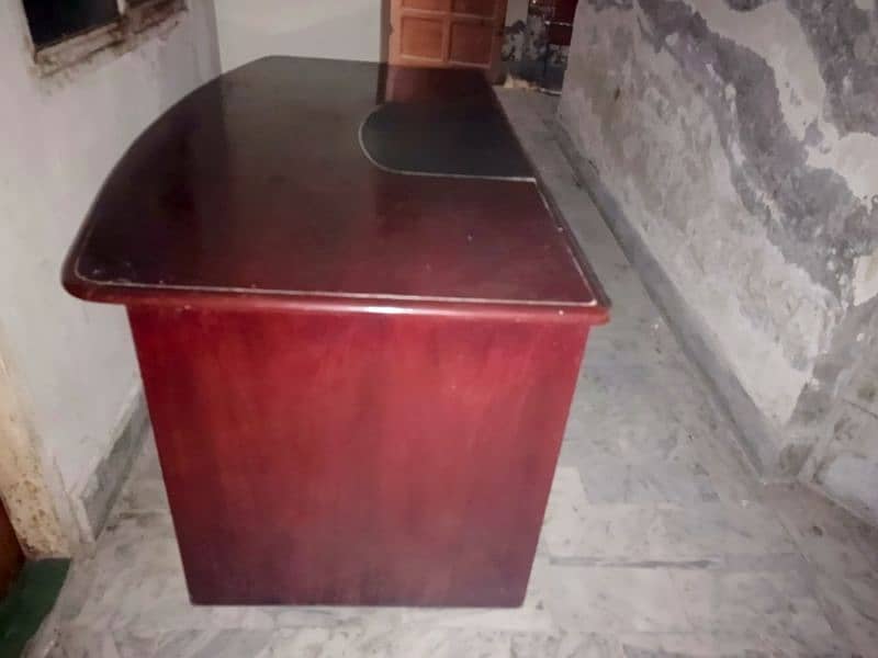 office wood table urgent for sale 2