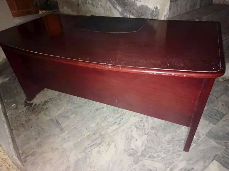 office wood table urgent for sale 4