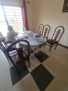 Just Like New Dining Table with 6x Chairs only in 25500