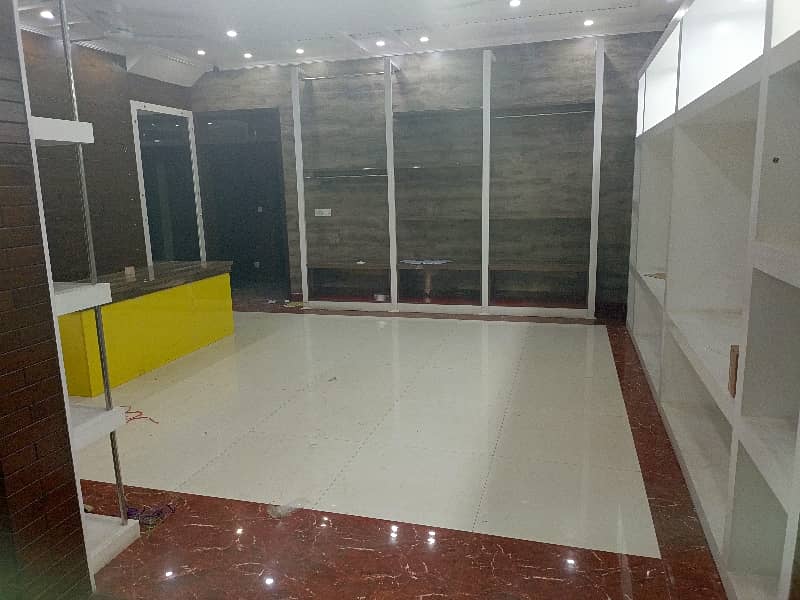 8,Marla Commercial Ground Floor Hall+2Rooms Available For Rent In Johar Town Near Emporium Mall 12