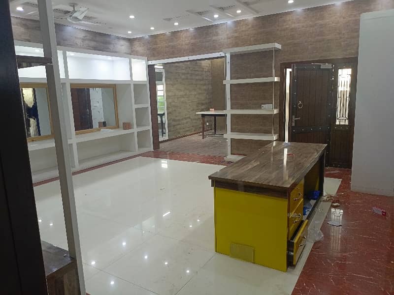 8,Marla Commercial Ground Floor Hall+2Rooms Available For Rent In Johar Town Near Emporium Mall 17