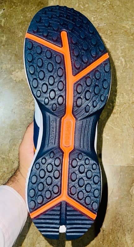 SOLM8 s8 navy orange sport cricket gym game shows sendal c 4