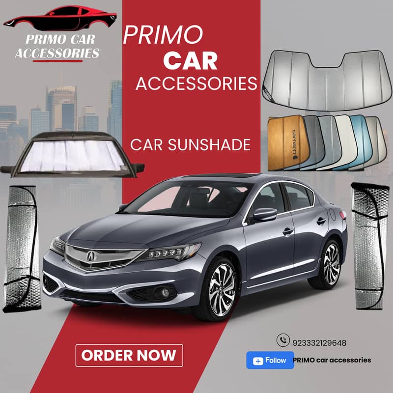 Car front windscreen sun shade foldable 0