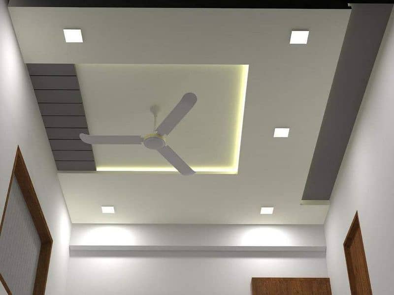 pop celling /gypsam celling /pvc celing/ 7