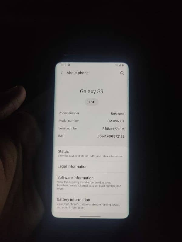 Samsung S9 Non PTA 5