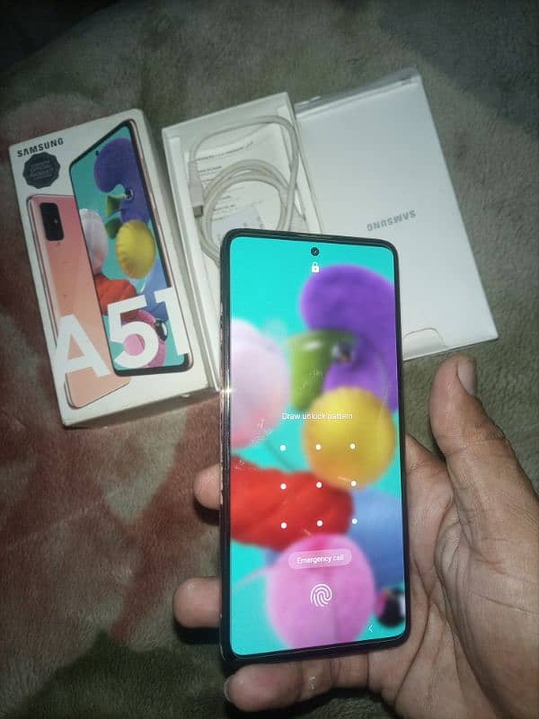 Samsung Galaxy a51 6+128 gb finger display hai no opan no repair 1