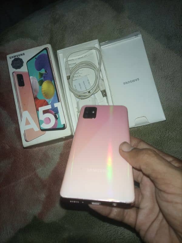 Samsung Galaxy a51 6+128 gb finger display hai no opan no repair 4