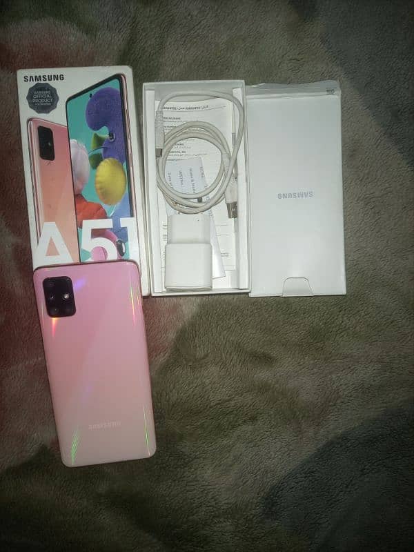 Samsung Galaxy a51 6+128 gb finger display hai no opan no repair 5