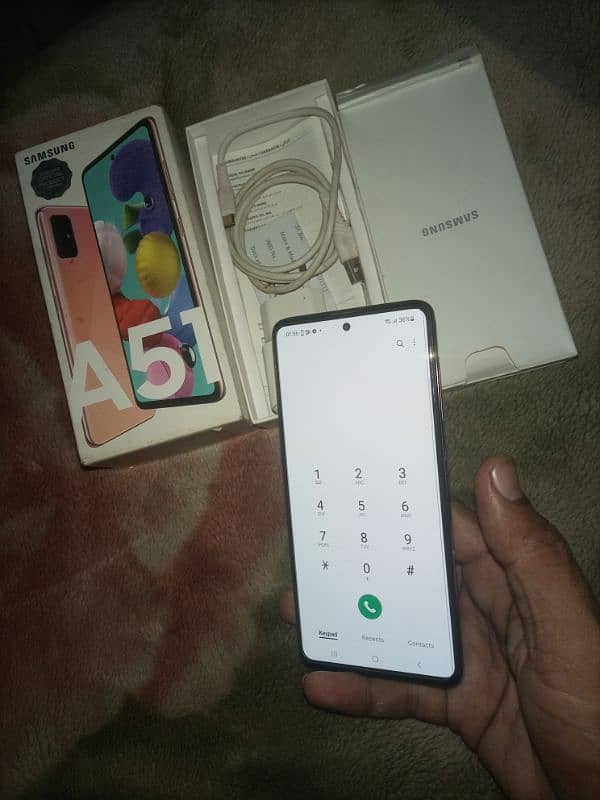 Samsung Galaxy a51 6+128 gb finger display hai no opan no repair 7