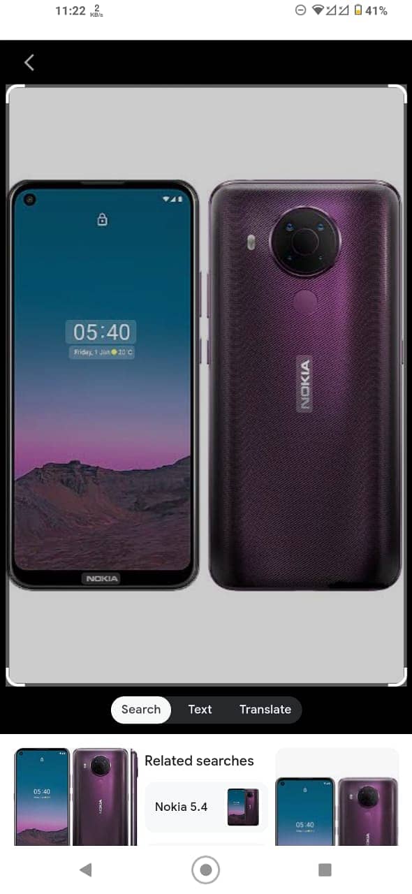 nokia 5.4 with box 0