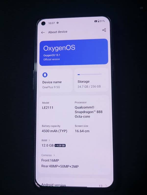 One Plus 9 5g (PTA Approved) 0