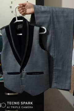 Waistcoat slim suit