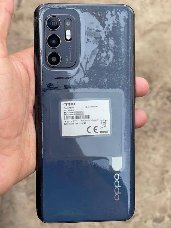 oppo reno 6 4g black colour 0