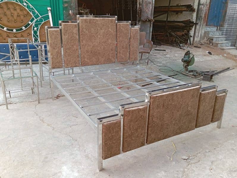 steel bed double king size 3