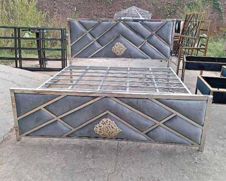 steel bed double king size 6