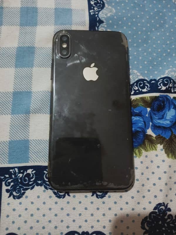 iphone x 32 gb pta approved orignal phone speaker khol k awaz aty hai 0