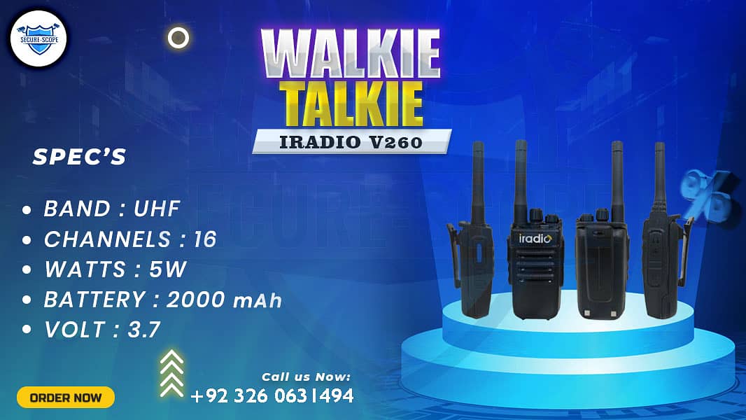 WALKIE TALKIE | Wireless Set | Hiking items | Adventure Gear | BF 888 6