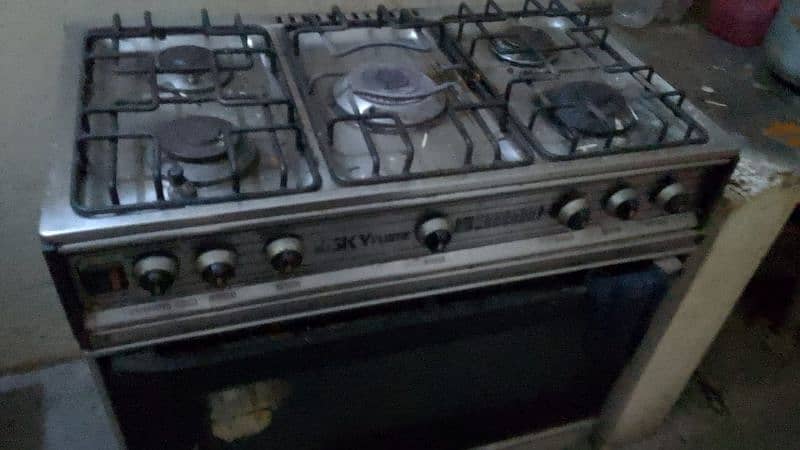 Cooking range stove 5