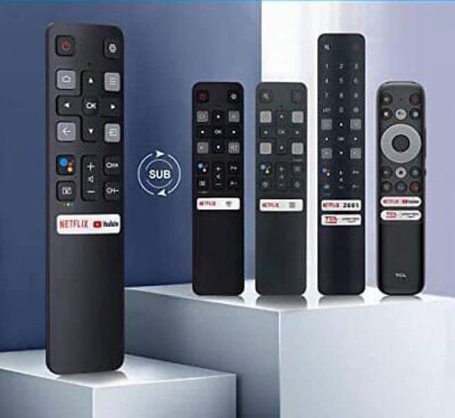 Remote control • TV LCD LED • Universal • Branded 4