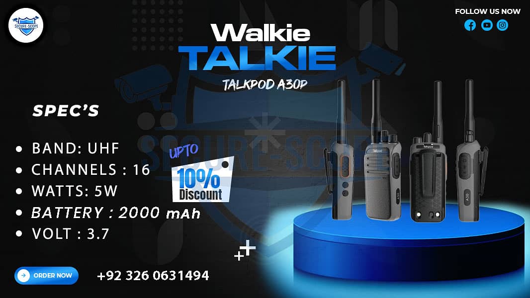 WALKIE TALKIE | Wireless Set | Hiking items | Adventure Gear | BF 888 8