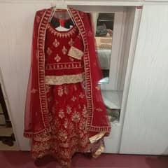 Bridal Dress in velvet Stuff for Sale in Reasonable price