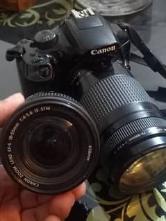 Canon 1300 D with Extra Lense