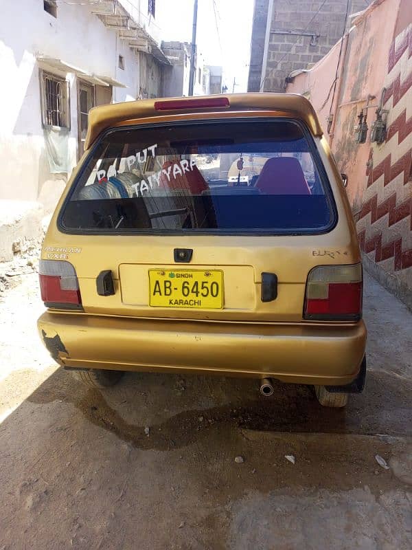 Suzuki Mehran VX 1995 14