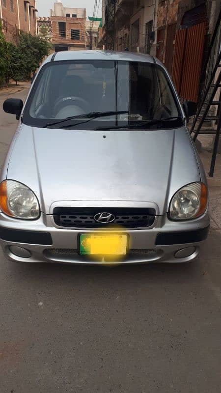 Hyundai Santro 2006. Chat. Bonut. Diggi genioun. exchnge(cultus/mehran) 0